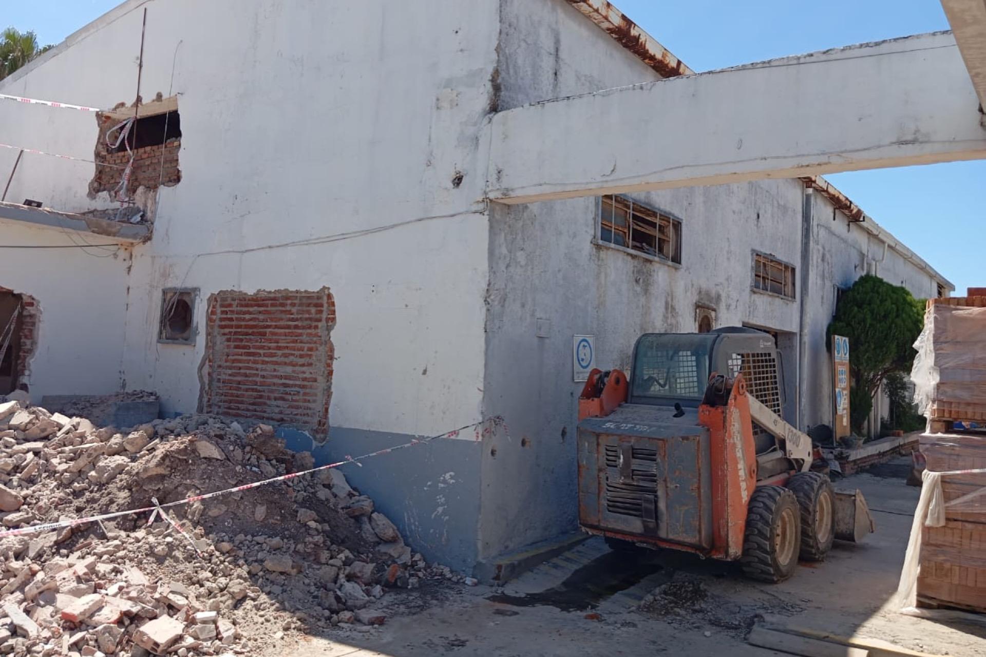 Comenzó la obra para la ampliación del edificio de la Escuela Técnica N° 4 de Paraná