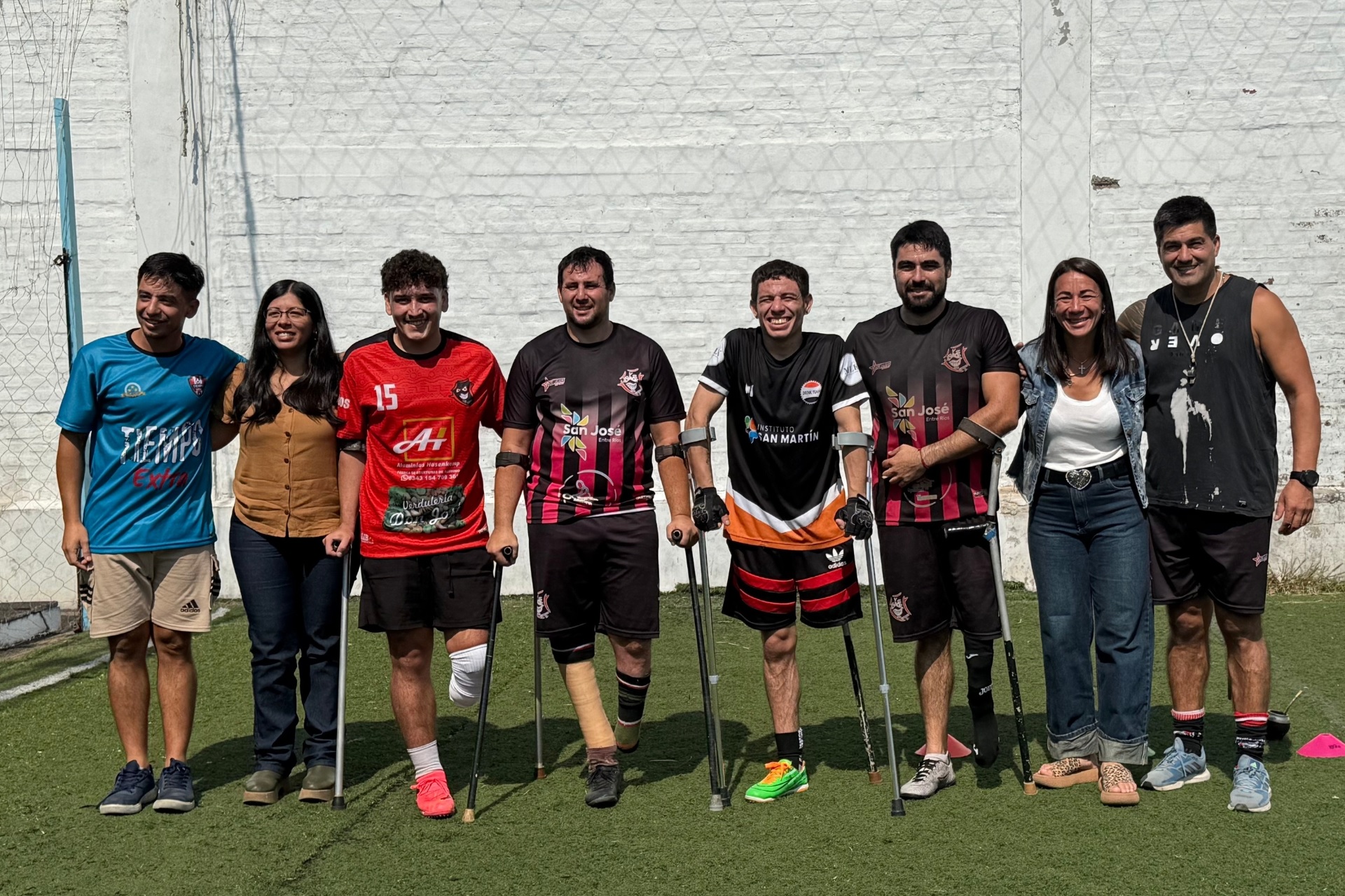 El gobierno acompaña al seleccionado provincial en la Liga Nacional de Fútbol para Amputados
