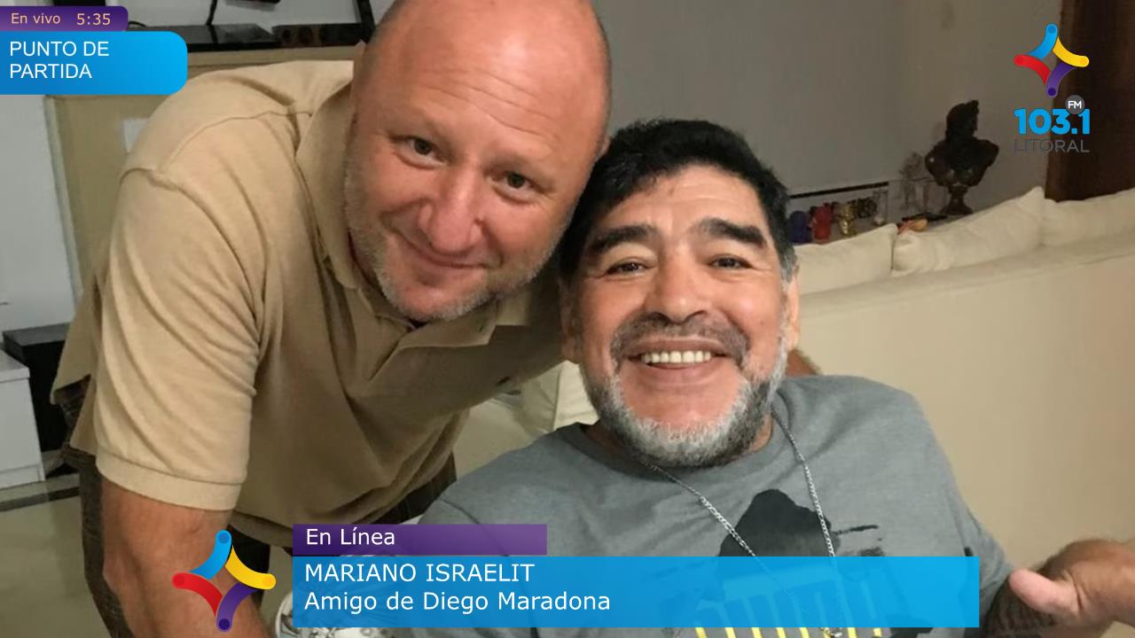 Mariano Israelit: «A Diego lo abandonaron» Mariano Israelit: «A Diego lo abandonaron»
