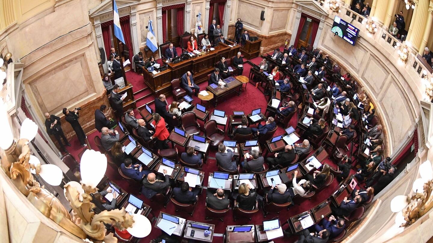 El 31 de marzo se descongelan las dietas de los senadores: pasarán a cobrar al menos  millones en bruto
