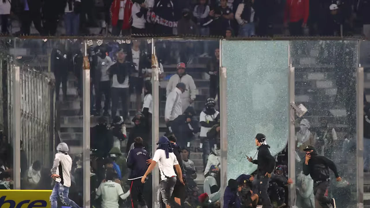 Tragedia en el estadio de Colo Colo