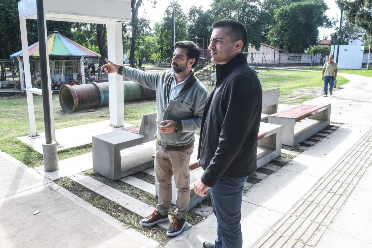 La obra de recuperación del Parque Gazzano sumará un espacio público de calidad para los vecinos