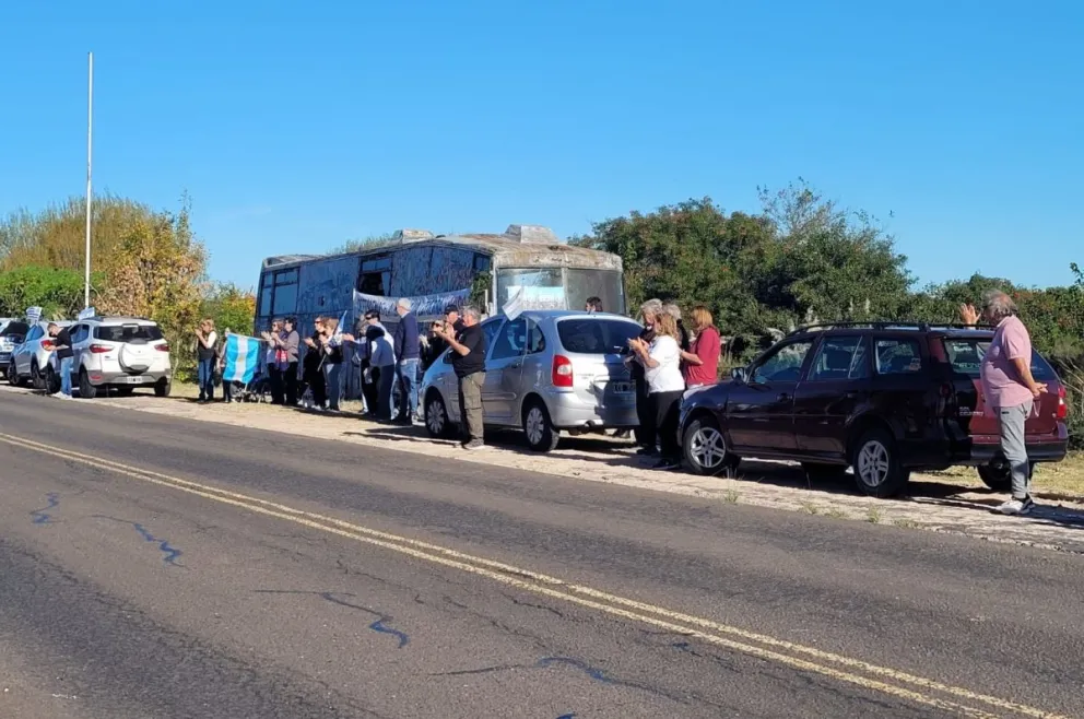 Se realizó la 21ª Marcha al Puente Internacional con el lema “Sin agua, no hay vida”
