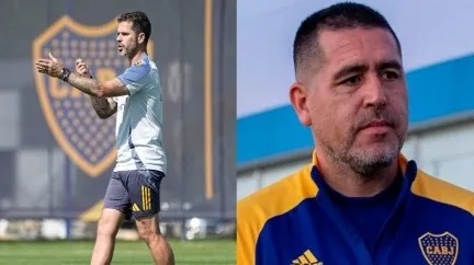 El entrenador xeneize fue echado por Riquelme