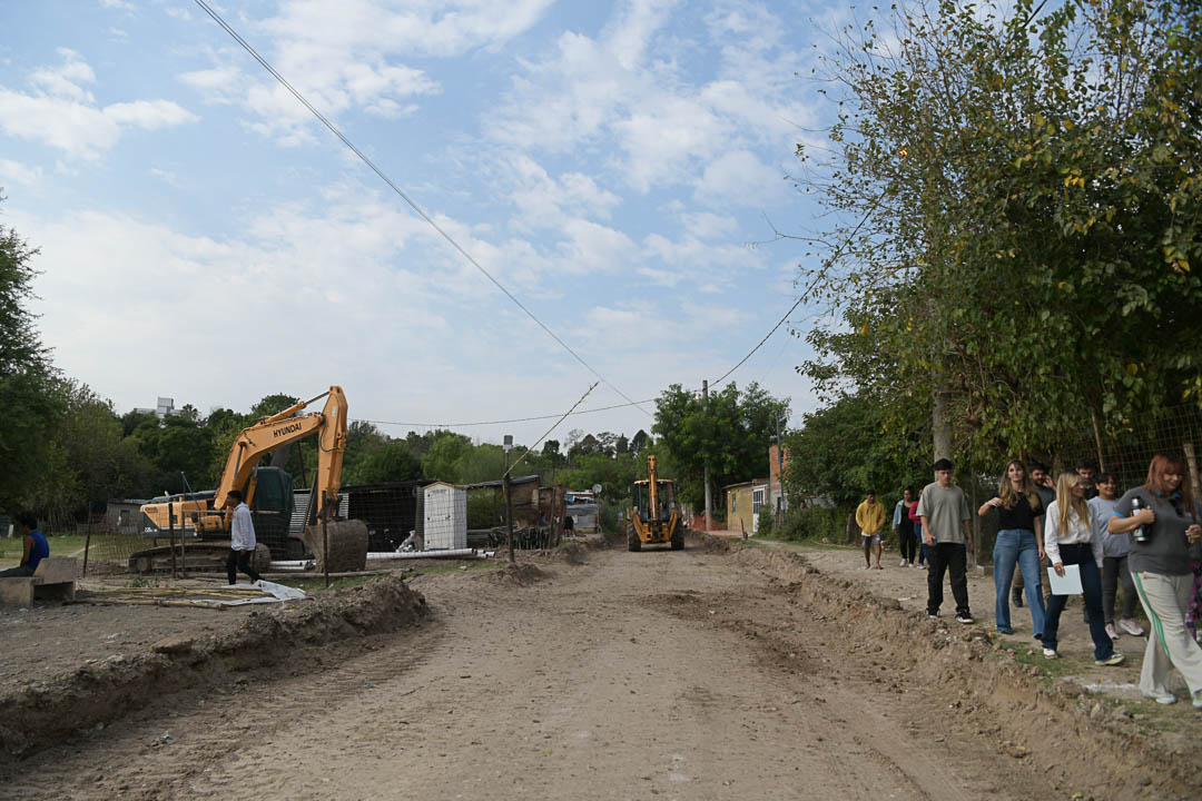 Presupuesto Participativo: pavimentan calle Estado de Palestina en la zona Oeste Presupuesto Participativo: pavimentan calle Estado de Palestina en la zona Oeste
