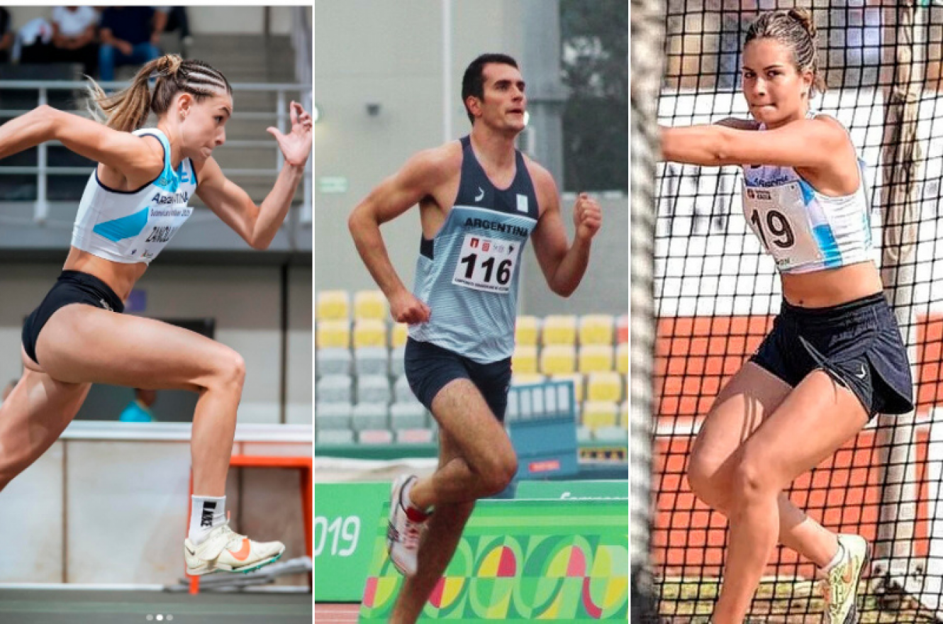 Atletas entrerrianos son parte del plantel para el Sudamericano de Atletismo