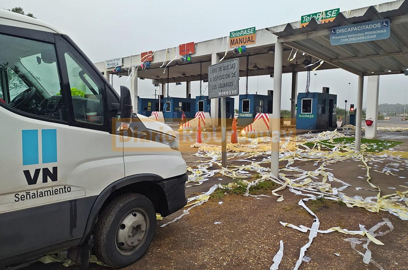 Gendarmería y Vialidad Nacional tomaron el control de la ruta 14