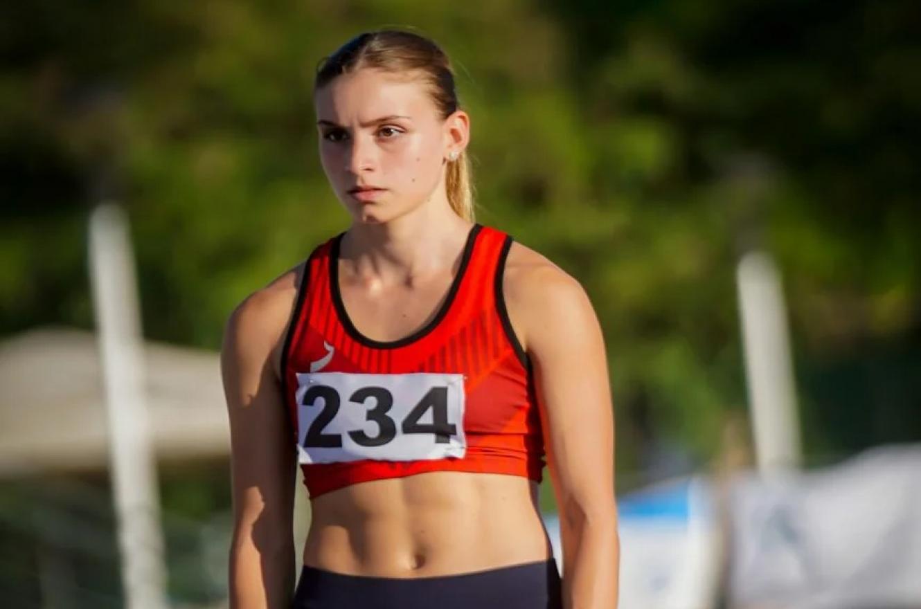 La entrerriana Victoria Zanolli se consagró tricampeona nacional de salto en largo