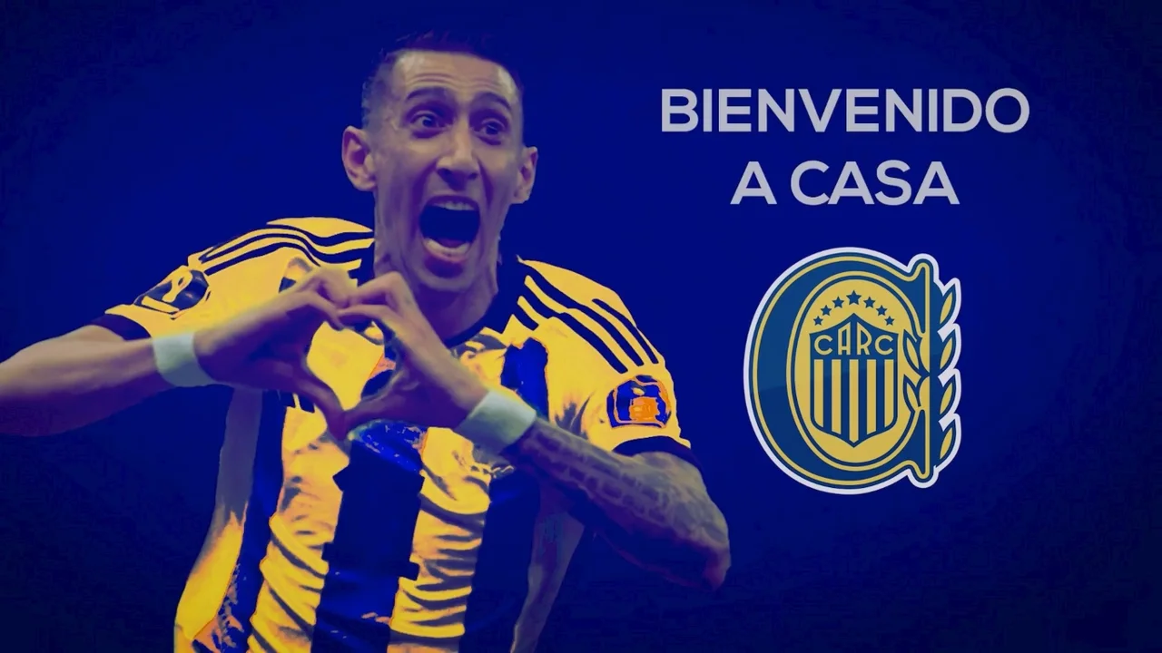 Rosario Central anunció el regreso de Ángel Di María Rosario Central anunció el regreso de Ángel Di María