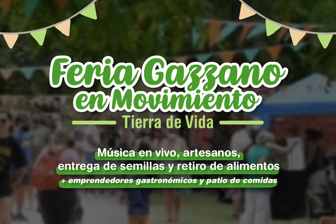 El Parque Gazzano será sede de una nueva entrega de semillas de temporada