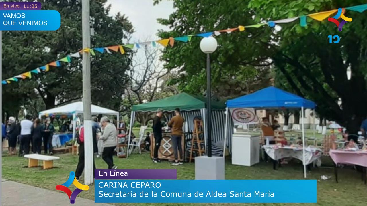 Aldea Santa María celebra su aniversario con una gran fiesta popular
