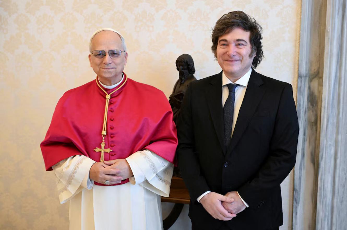 Milei se reunió con León XIV y el Papa le confirmó que visitará la Argentina