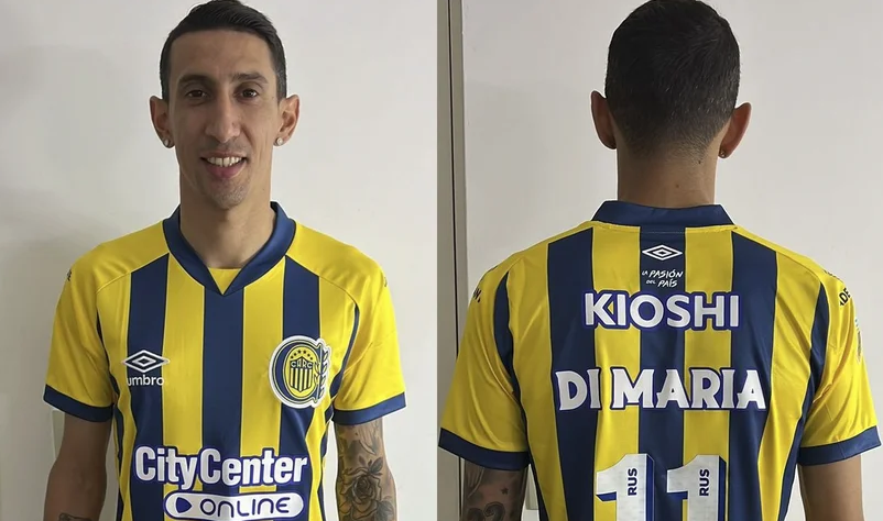 Hoy es la presentación oficial de Ángel Di María a Rosario Central