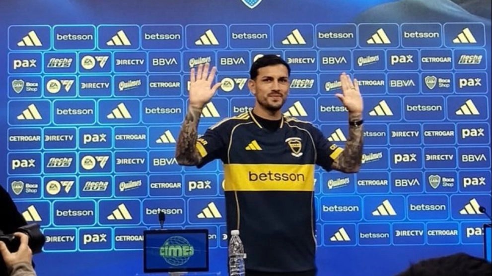 “Es el día más importante de mi vida”, expresó Paredes al ser presentado en Boca “Es el día más importante de mi vida”, expresó Paredes al ser presentado en Boca