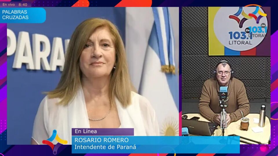 Romero: «Con poco hacemos mucho», la gestión de obra pública en Paraná