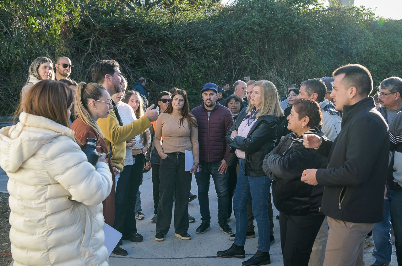 Presupuesto Participativo: la Municipalidad mejoró la infraestructura vial en barrio Bajada Grande