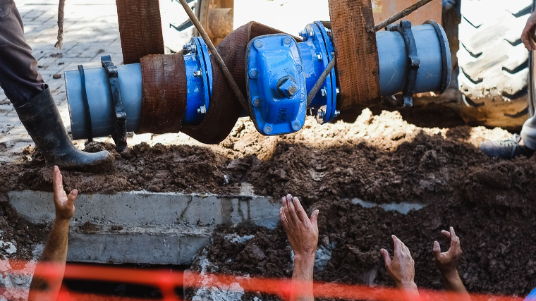 Finaliza la obra que optimizará el funcionamiento del sistema de alimentación de agua potable a la zona este Finaliza la obra que optimizará el funcionamiento del sistema de alimentación de agua potable a la zona este