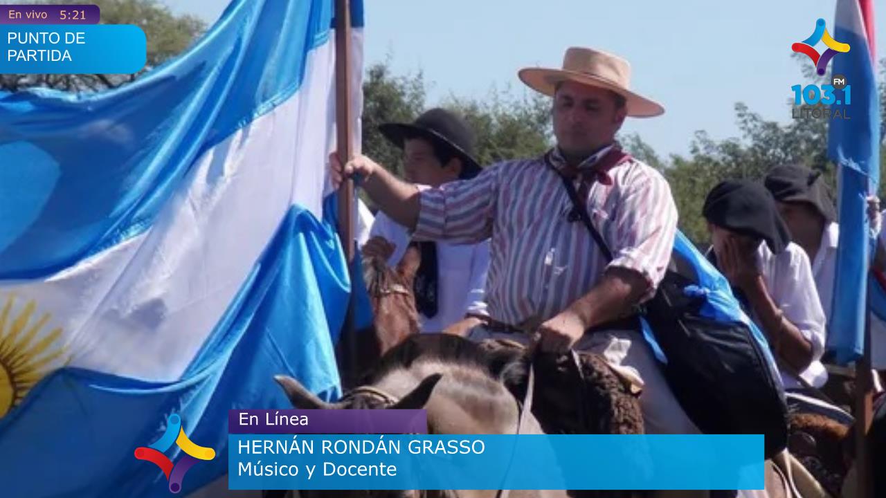 Hernán Rondán Grasso: 30 años llevando la patria a cuestas Hernán Rondán Grasso: 30 años llevando la patria a cuestas