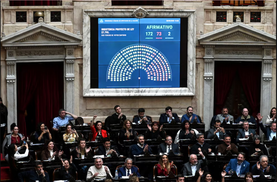 La Cámara de Diputados rechazó el veto de Milei a la Emergencia en Discapacidad