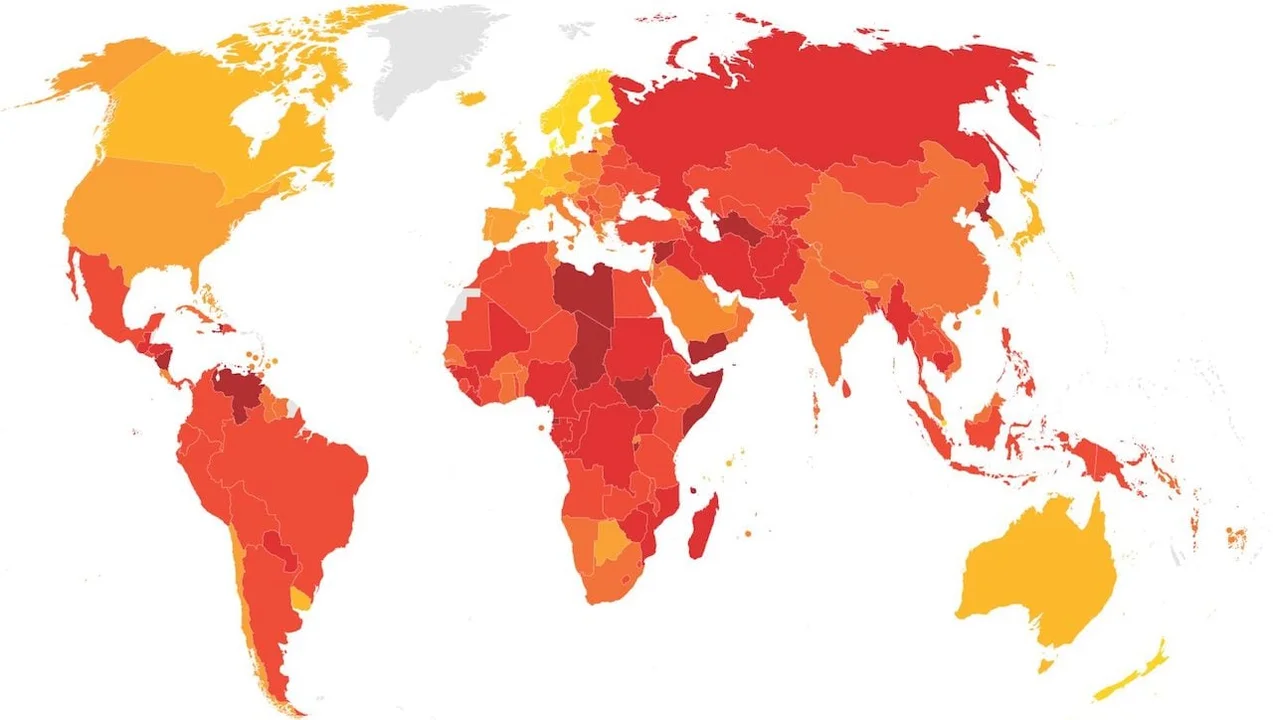 Índice de Corrupción: Argentina tiene el mismo puntaje y un puesto menos que en 2023 Índice de Corrupción: Argentina tiene el mismo puntaje y un puesto menos que en 2023