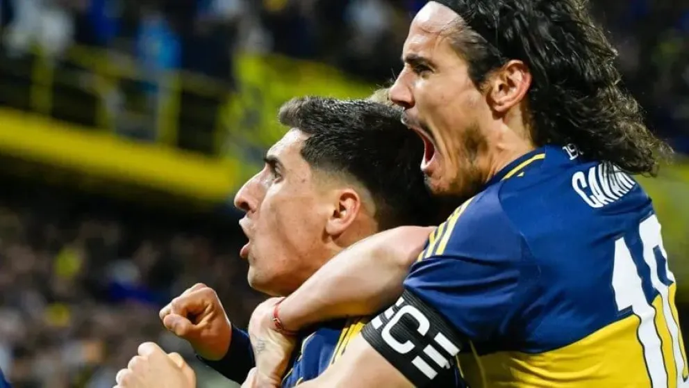 Boca venció 2-0 a Banfield
