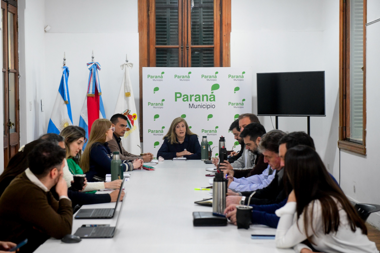 La intendenta Rosario Romero encabezó una reunión de gabinete