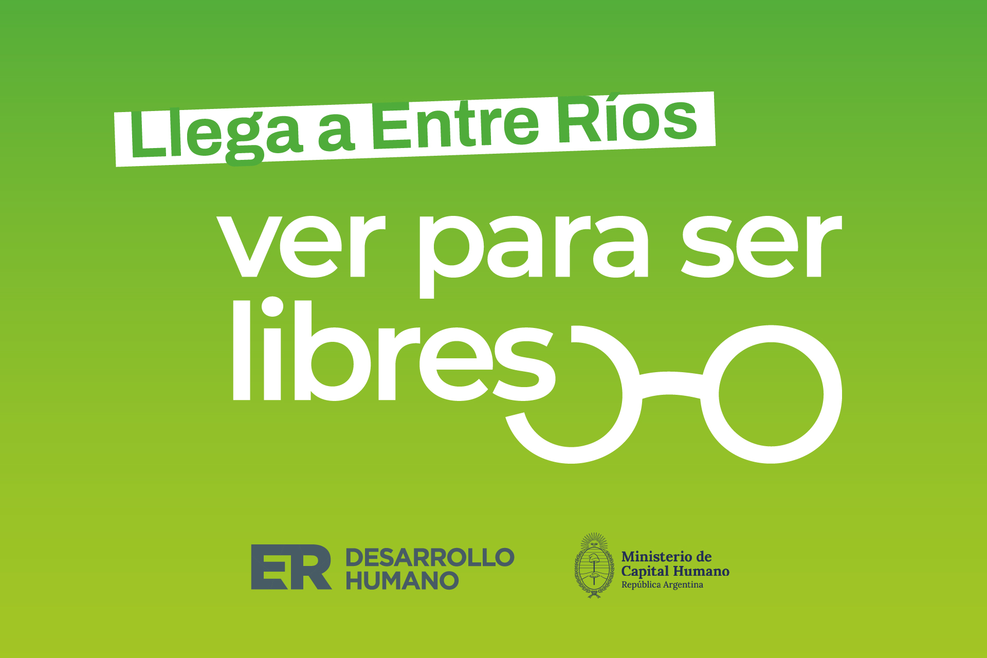 Provincia y Nación realizarán una campaña de salud visual infantil en el territorio entrerriano