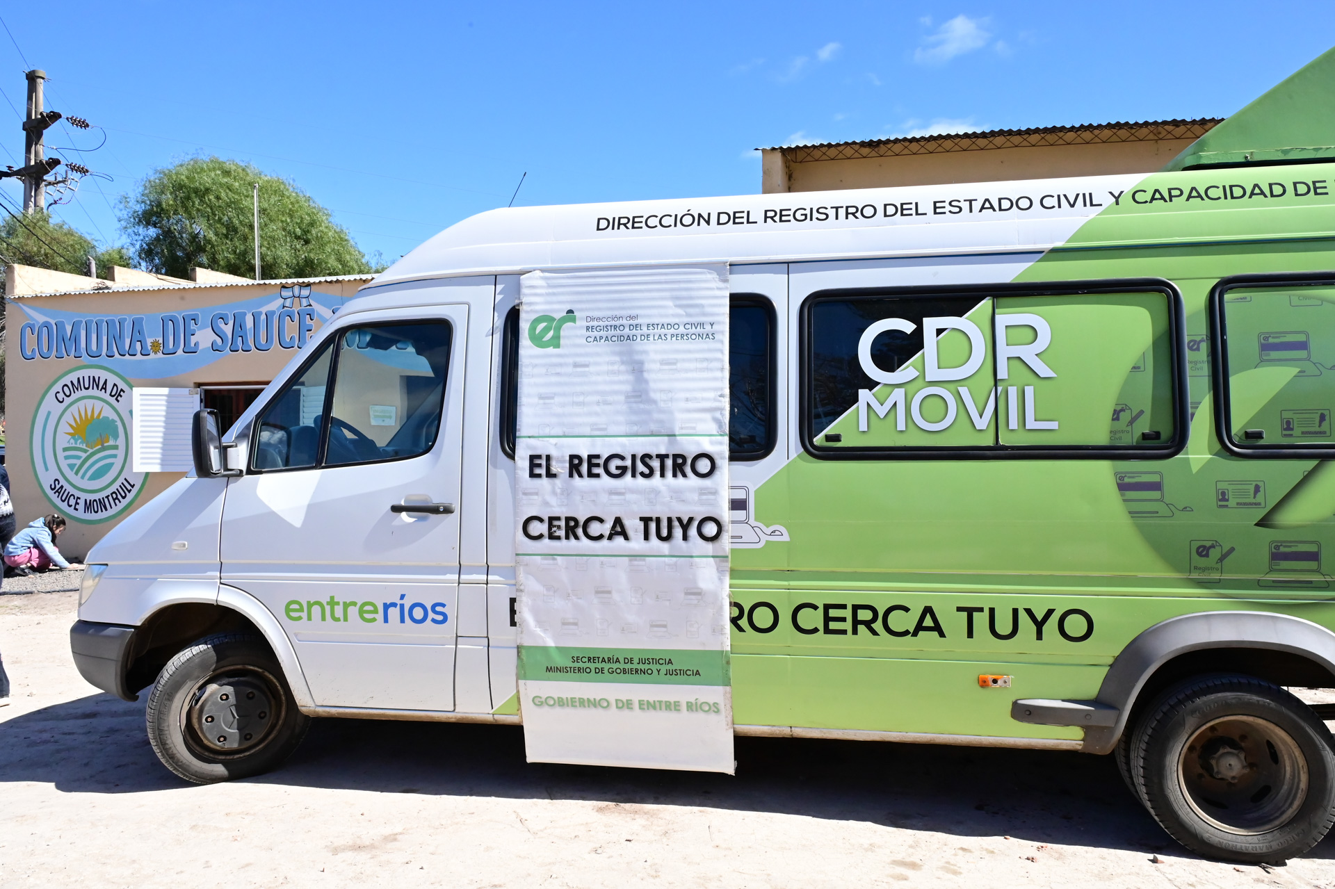 La Unidad Móvil de Registro Civil alcanzó más de 1.700 trámites en lo que va del año