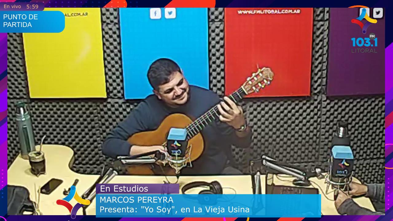 Marcos Pereyra: “Yo Soy”, un viaje musical con alma entrerriana Marcos Pereyra: “Yo Soy”, un viaje musical con alma entrerriana