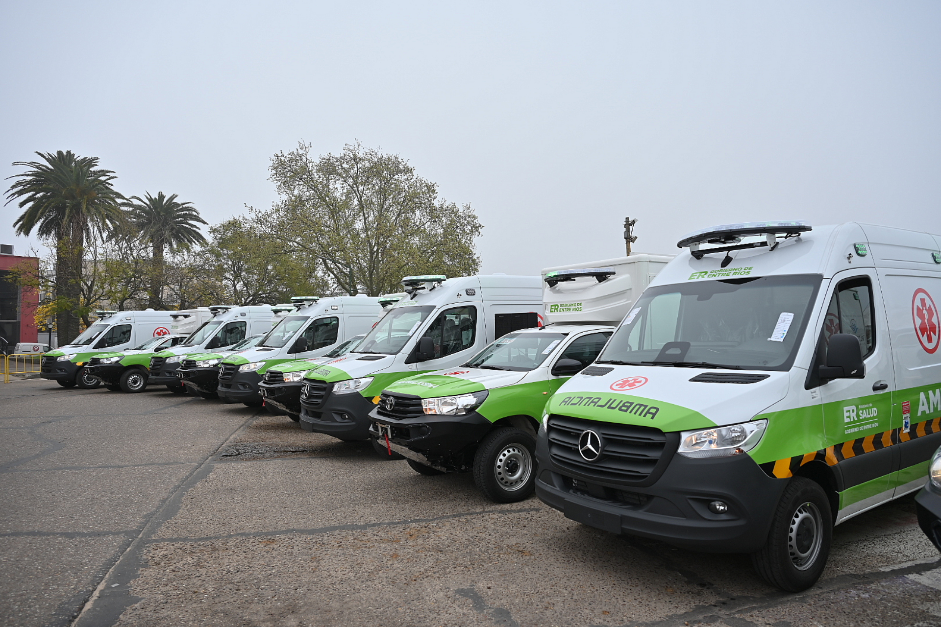 Entre Ríos refuerza el sistema de salud con 20 nuevas ambulancias y 10 equipos de telemedicina
