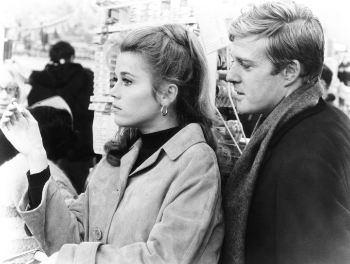 Redford con Jane Fonda, con quien compartió cartel en varias películas.
