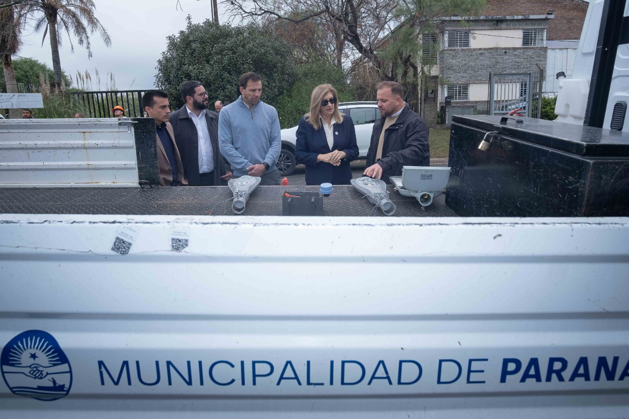 Mejoran la iluminación del Parque Industrial