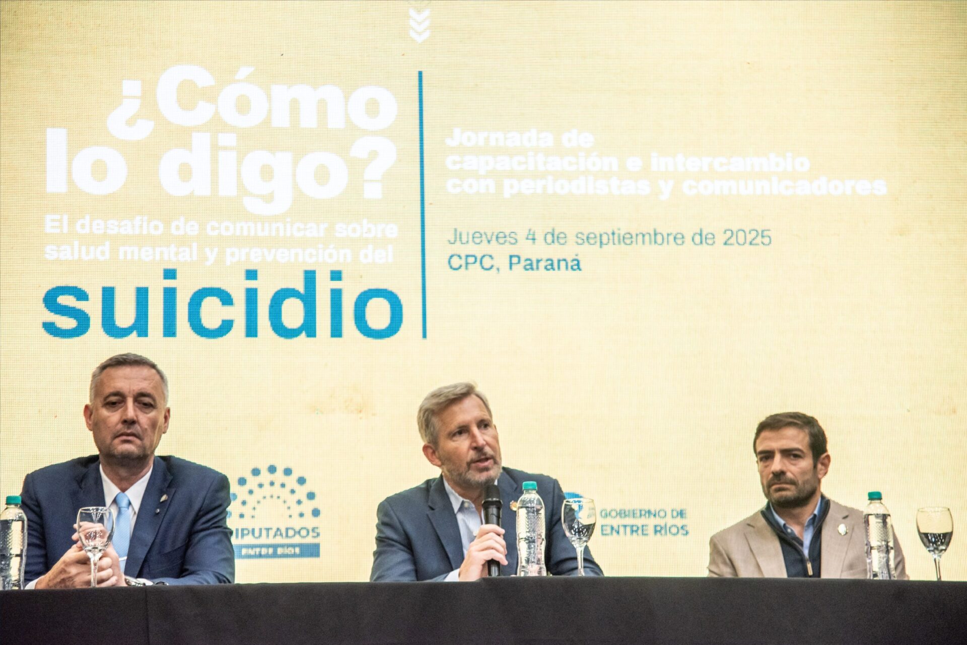 «La salud mental es una prioridad para nuestra gestión», afirmó Frigerio