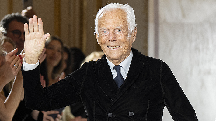 Murió Giorgio Armani a los 91 años, ícono de la moda mundial