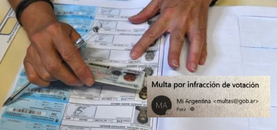 Alerta por estafa digital con falsas multas por no votar