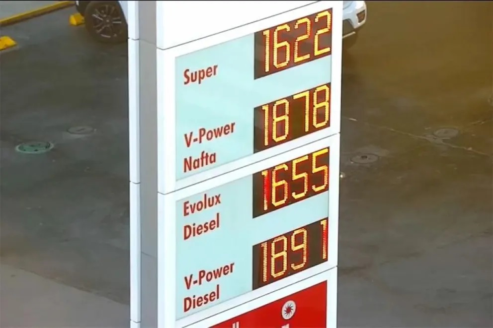 Nuevo aumento del precio de los combustibles de Shell en Paraná
