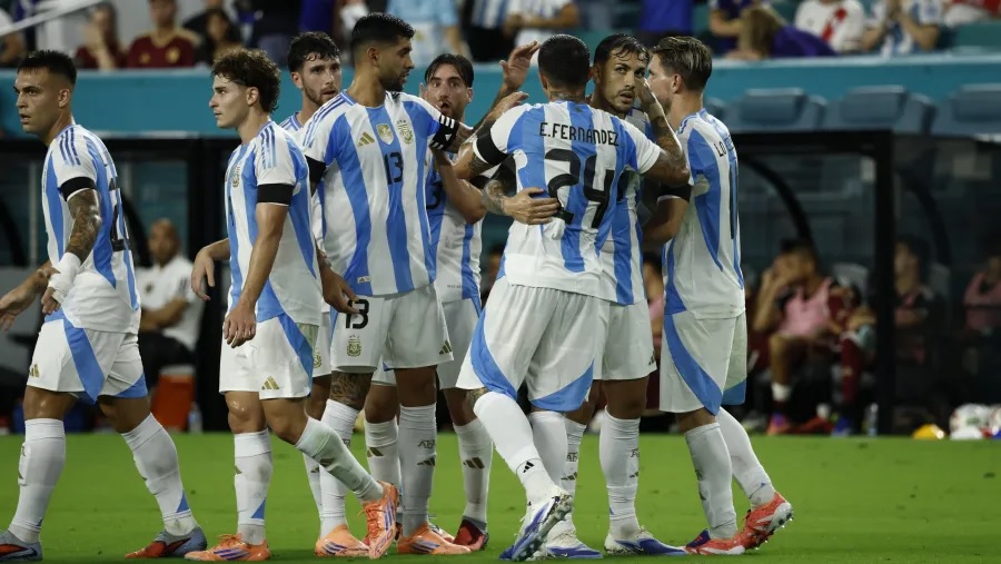 Argentina venció por la mínima a Venezuela en Miami