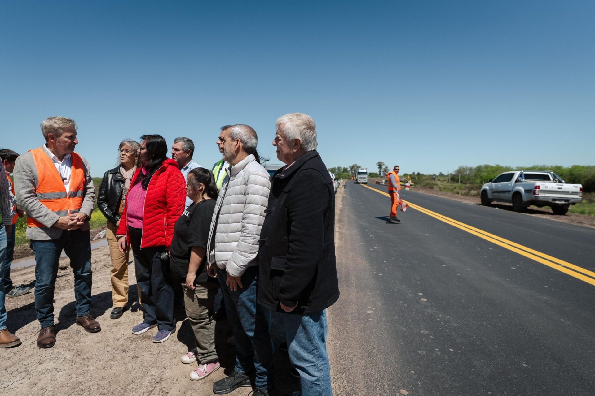 En Gualeguaychú, Frigerio destacó el progreso en la reparación y mejoras de la ruta 20 En Gualeguaychú, Frigerio destacó el progreso en la reparación y mejoras de la ruta 20
