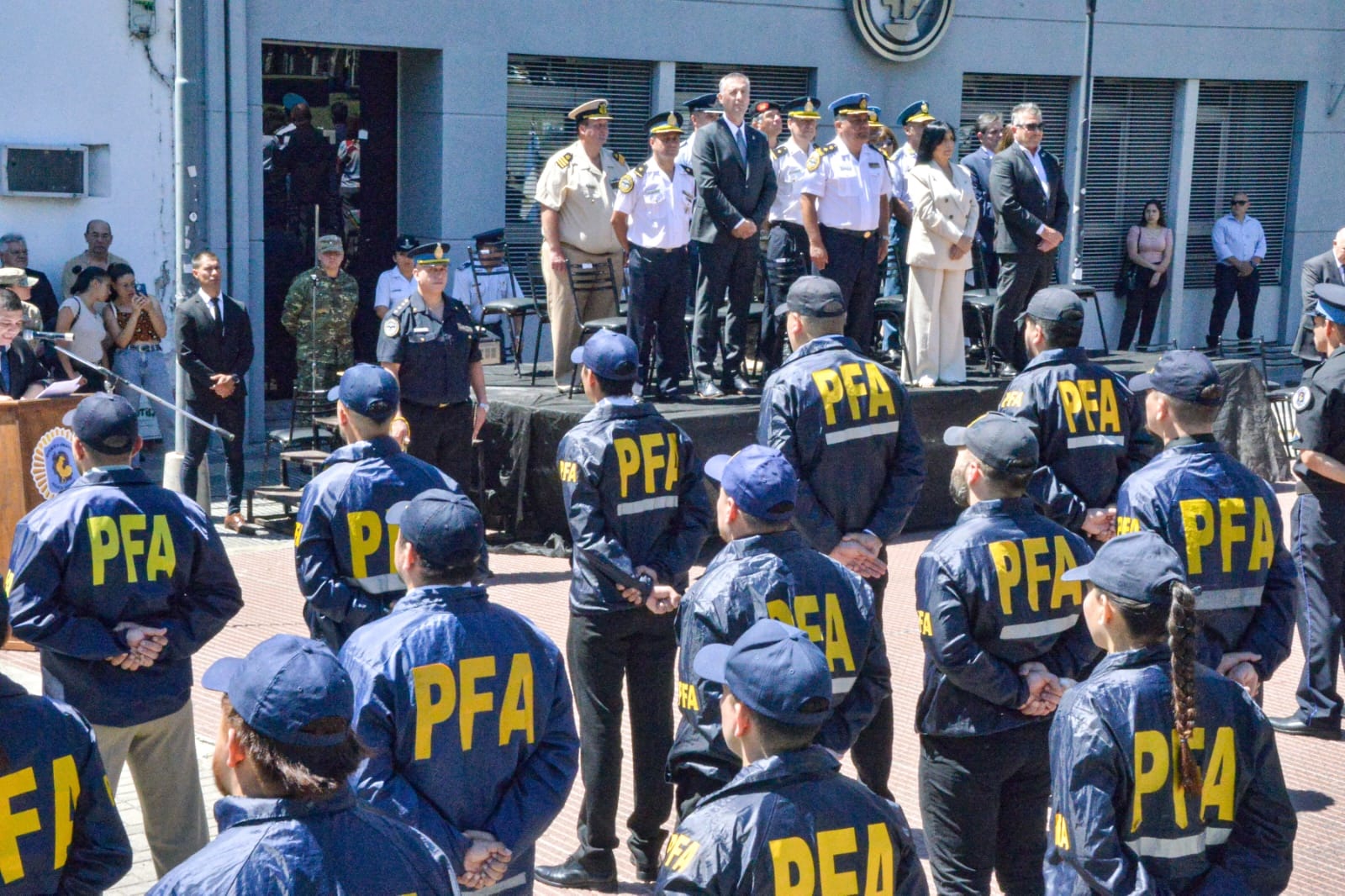La provincia acompaña el aniversario de la Policía Federal Argentina La provincia acompaña el aniversario de la Policía Federal Argentina