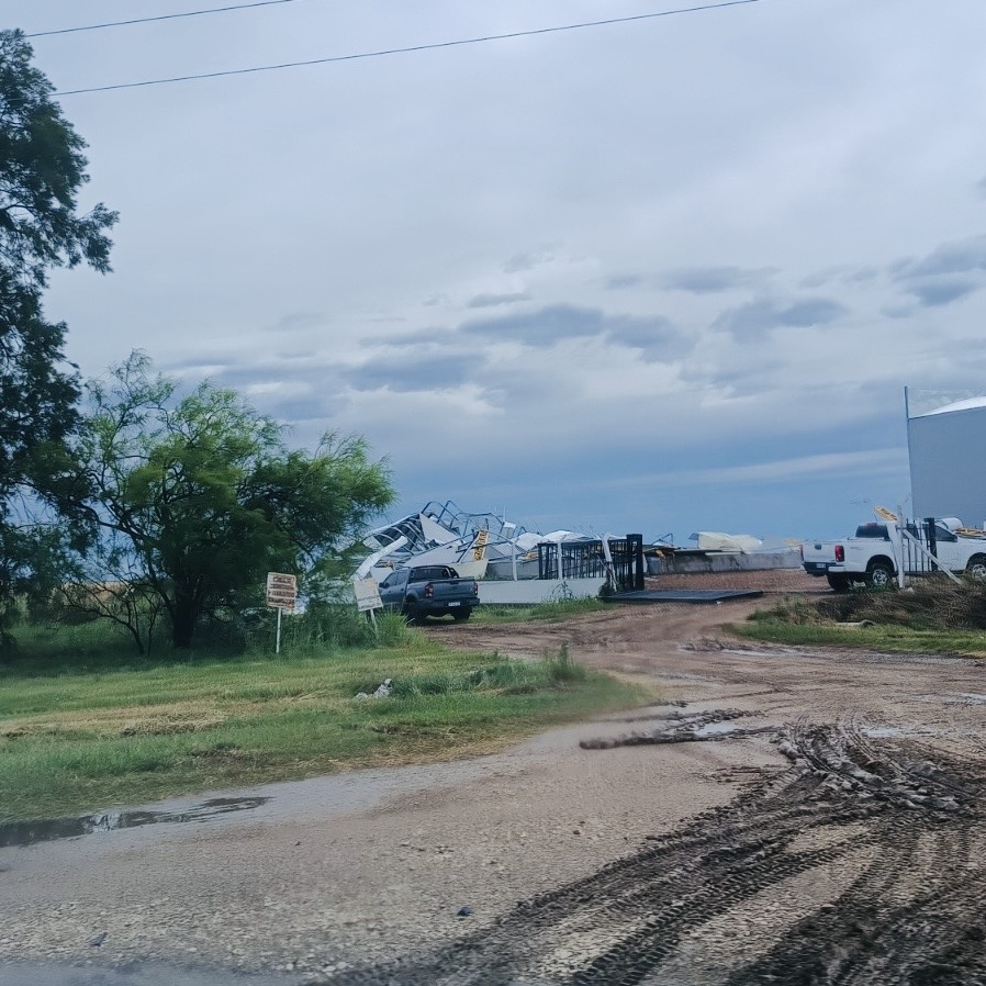 Enersa informa: Fuerte temporal afectó a gran parte de la Provincia