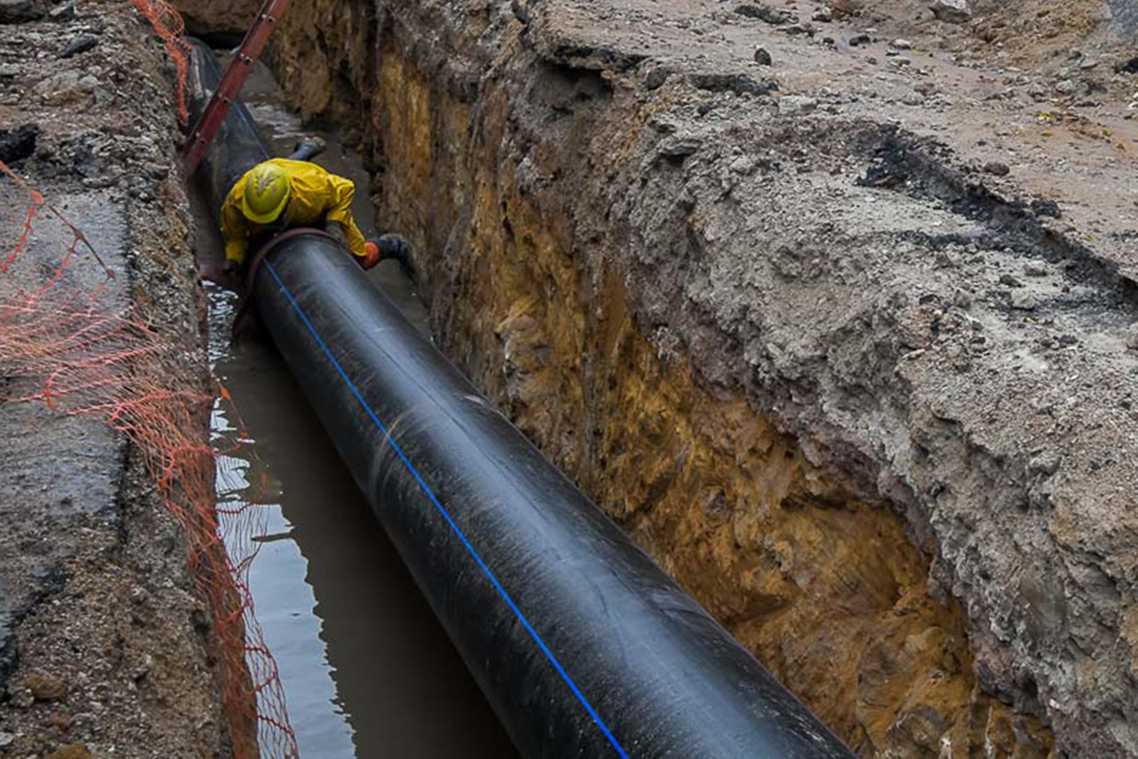 Continúan las obras para mejorar el servicio de agua potable